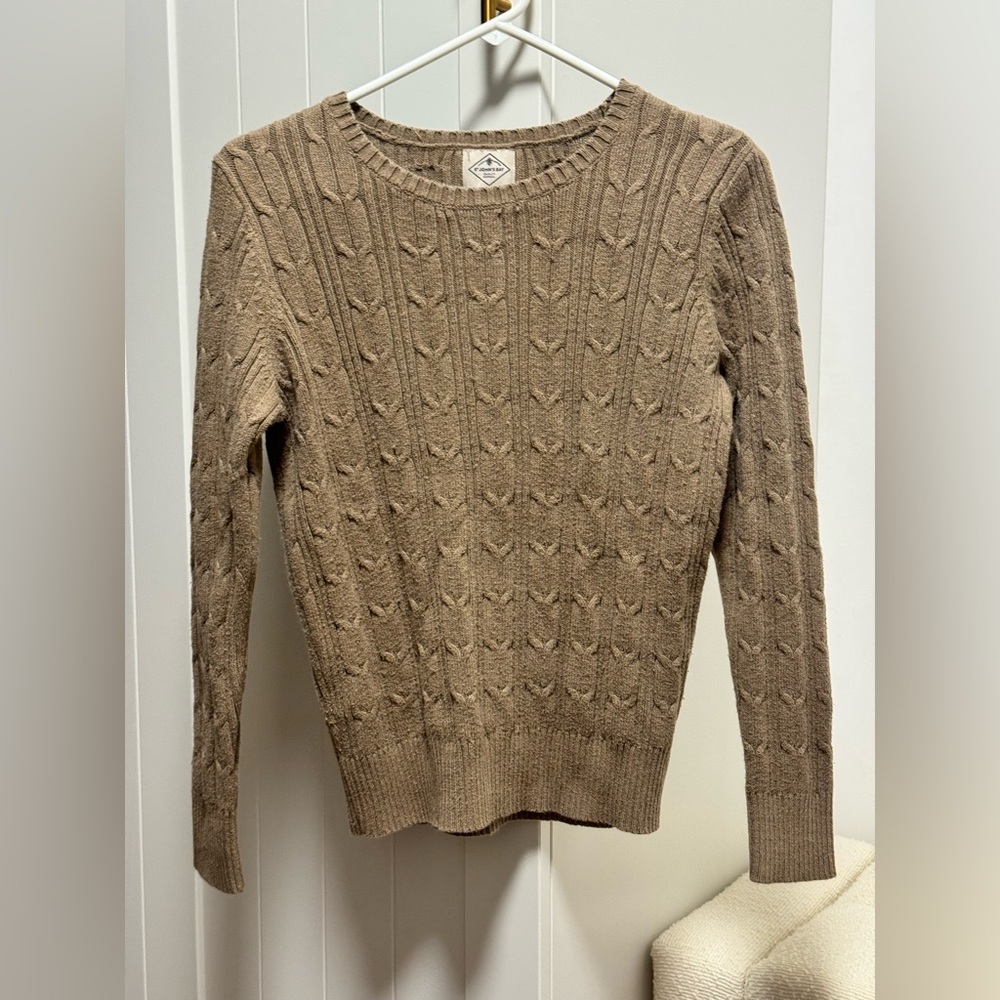 St. John’s Bay Knit Sweater in Brown